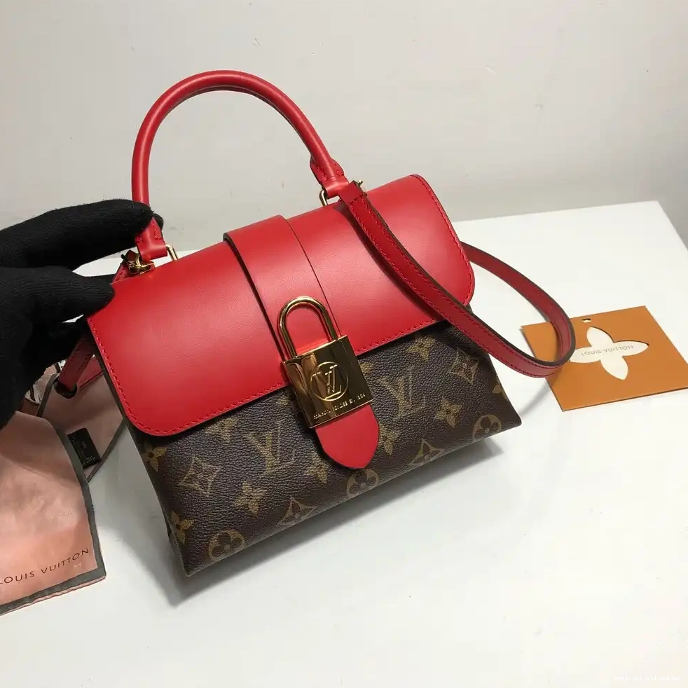 Official oldcobbler LOUIS LOCKY VUITTON BB 0614
